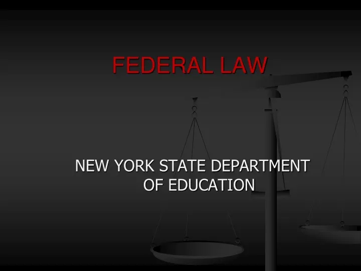 new york state department of education