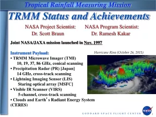 Tropical Rainfall Measuring Mission