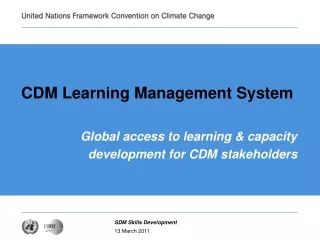 CDM Learning Management System