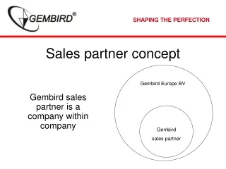 Sales partner concept