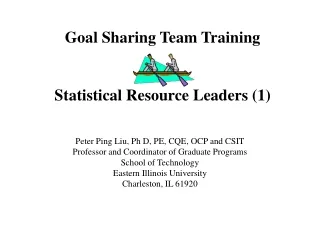 Goal Sharing Team Training Statistical Resource Leaders (1)