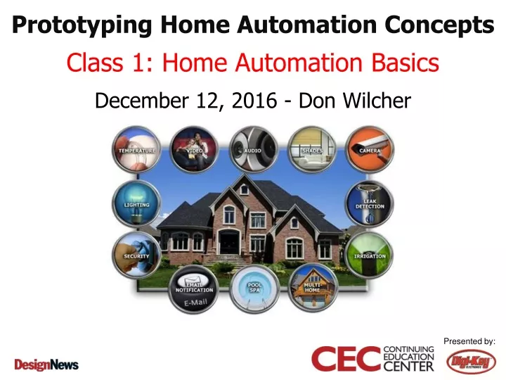 prototyping home automation concepts