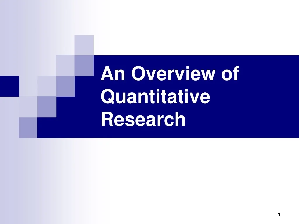 PPT - Steps in Quantitative Research Process PowerPoint Presentation ...