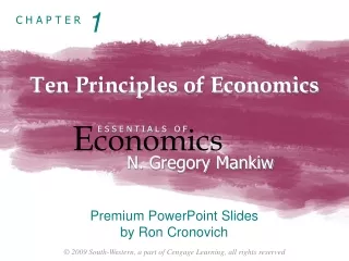 Ten Principles of Economics