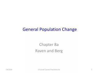 General Population Change