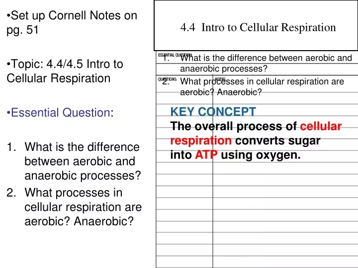 4 4 intro to cellular respiration