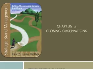 CHAPTER:15 Closing Observations