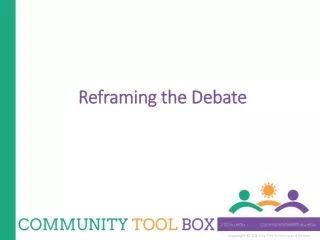 Reframing the Debate