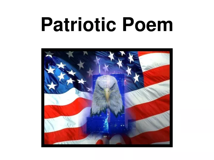 patriotic poem