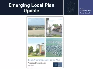 Emerging Local Plan Update