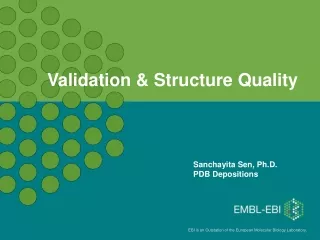 Sanchayita Sen, Ph.D. PDB Depositions