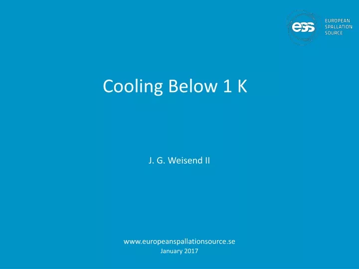 cooling below 1 k