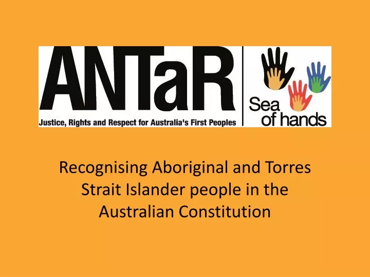 recognising aboriginal and torres strait islander
