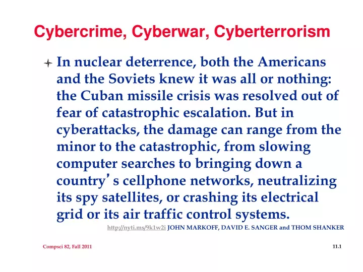 cybercrime cyberwar cyberterrorism