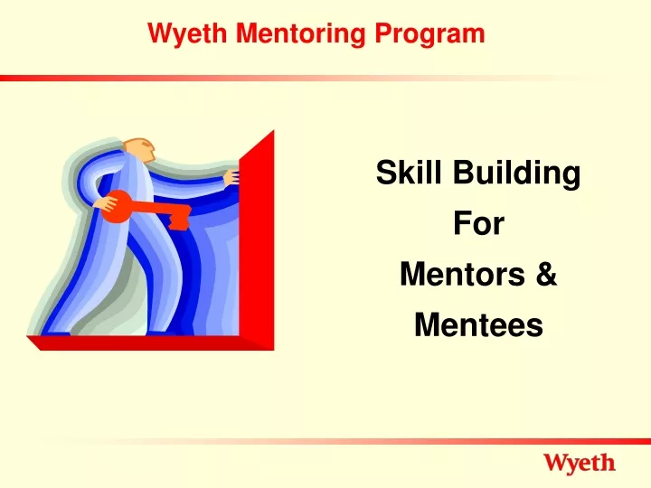 wyeth mentoring program