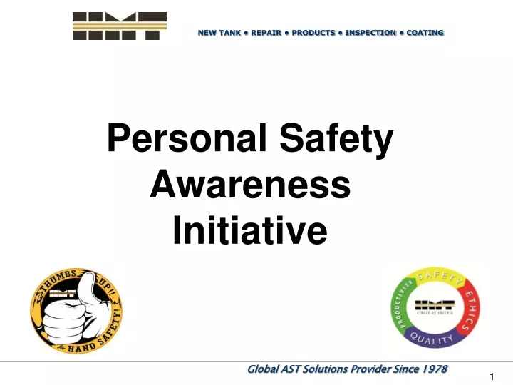 personal safety awareness initiative
