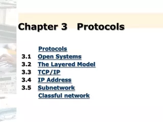 Chapter 3   Protocols