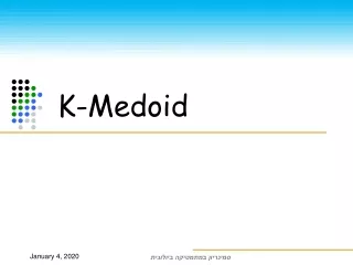 K-Medoid