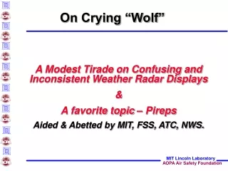 On Crying “Wolf”