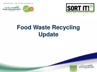 Food Waste Recycling Update