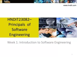 HNDIT23082 –  Principals  of Software Engineering