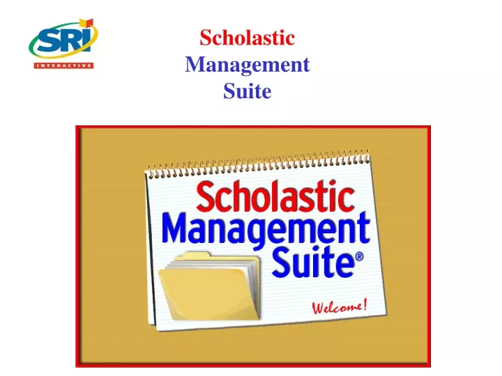 scholastic management suite