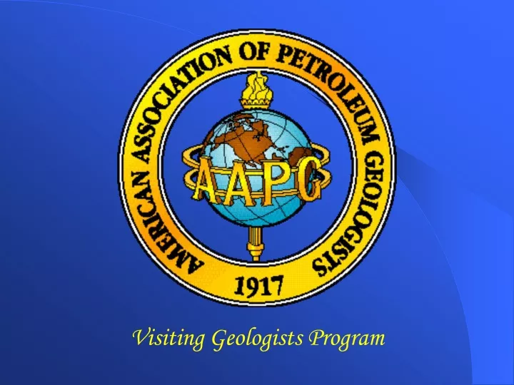 visiting geologists program