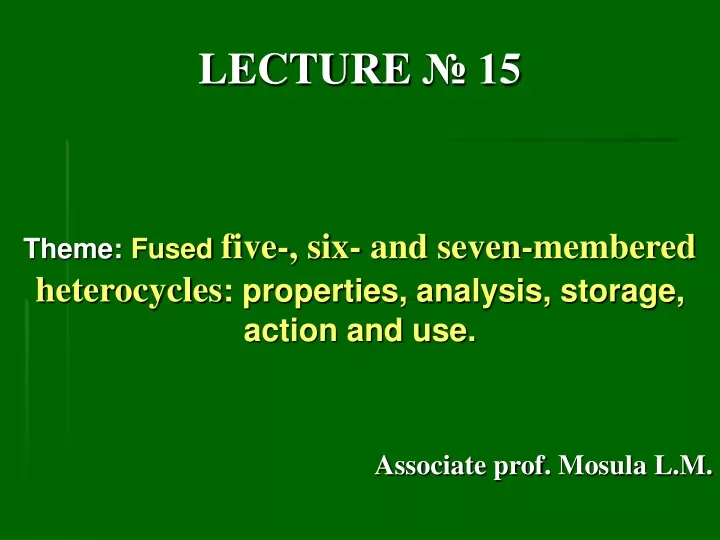 lecture 1 5 theme fused five six and seven