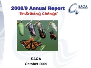 2008/9 Annual Report ‘Embracing Change’