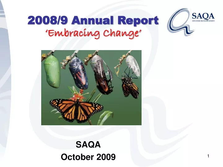 2008 9 annual report embracing change