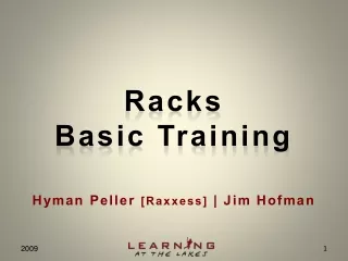 Racks  Basic Training