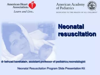 Neonatal Resuscitation Program Slide Presentation Kit