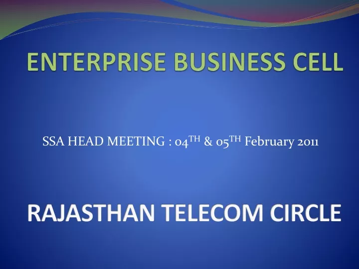 enterprise business cell