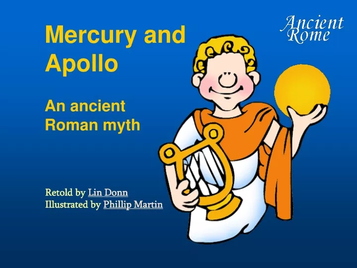 mercury and apollo an ancient roman myth
