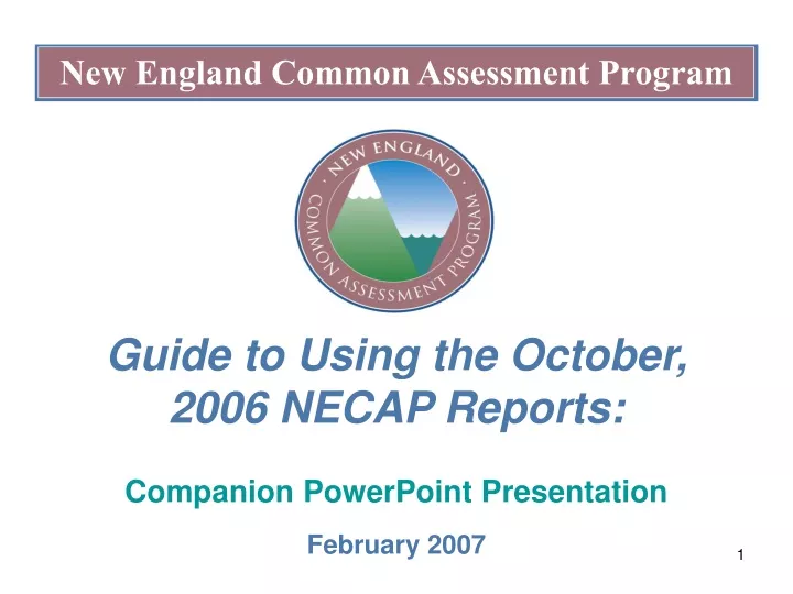 new england common assessment program