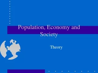 Population, Economy and Society