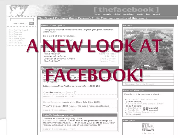 a new look at facebook