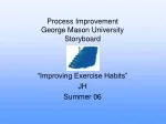 Process Improvement George Mason University Storyboard - slide 1