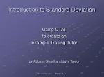 Interactive Standard Deviation Tutor for 7th Grade - slide 1