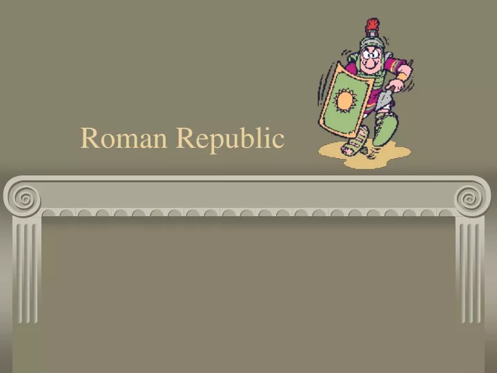 roman republic