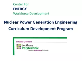 Center For         ENERGY Workforce Development