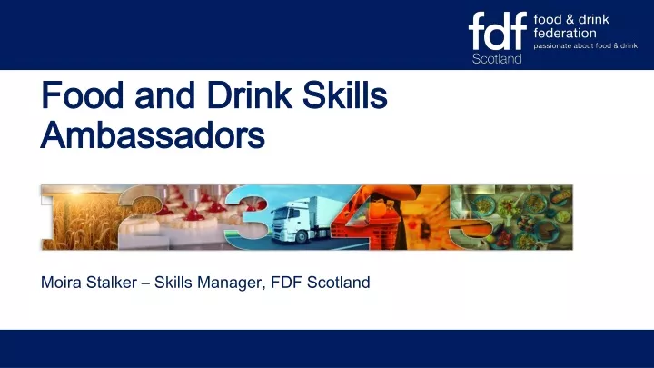 food and drink skills ambassadors