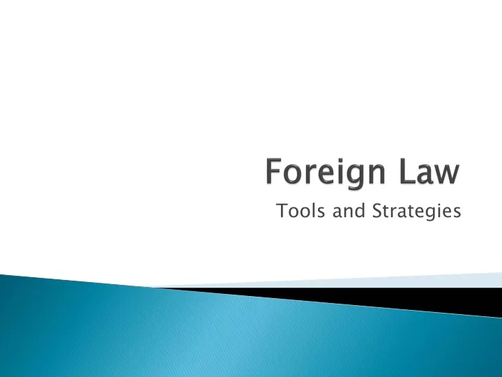foreign law