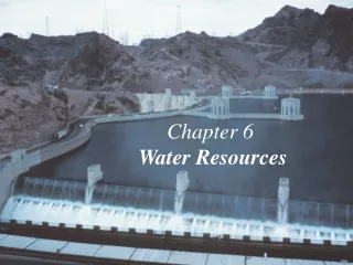 Chapter 6 Water Resources