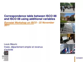 Correspondence table between ISCO 88 and ISCO 08 using additional variables