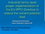 Aleksandra Antonowicz                    Green Federation GAJA/CCB - slide 1