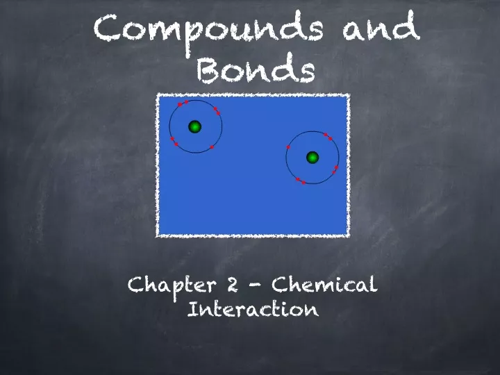compounds and bonds