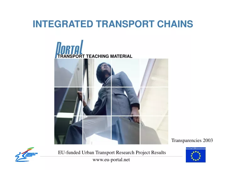 integrated transport chains