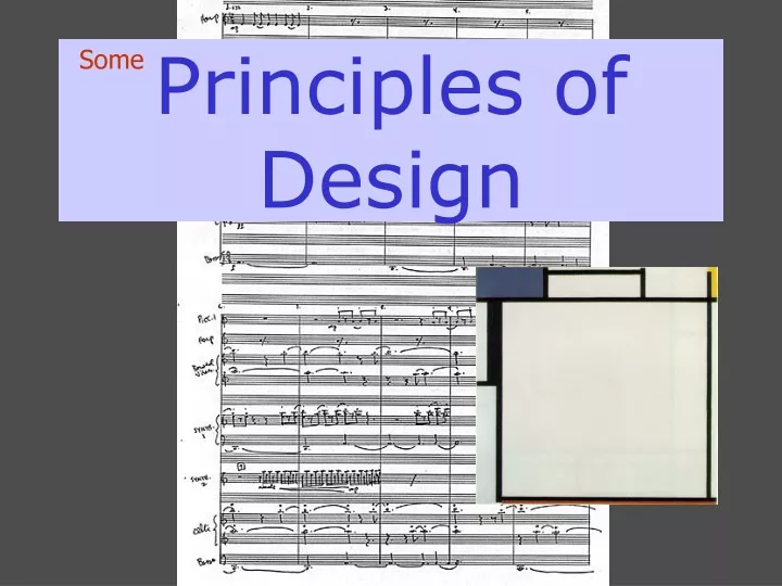 principles of design