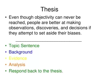 Thesis